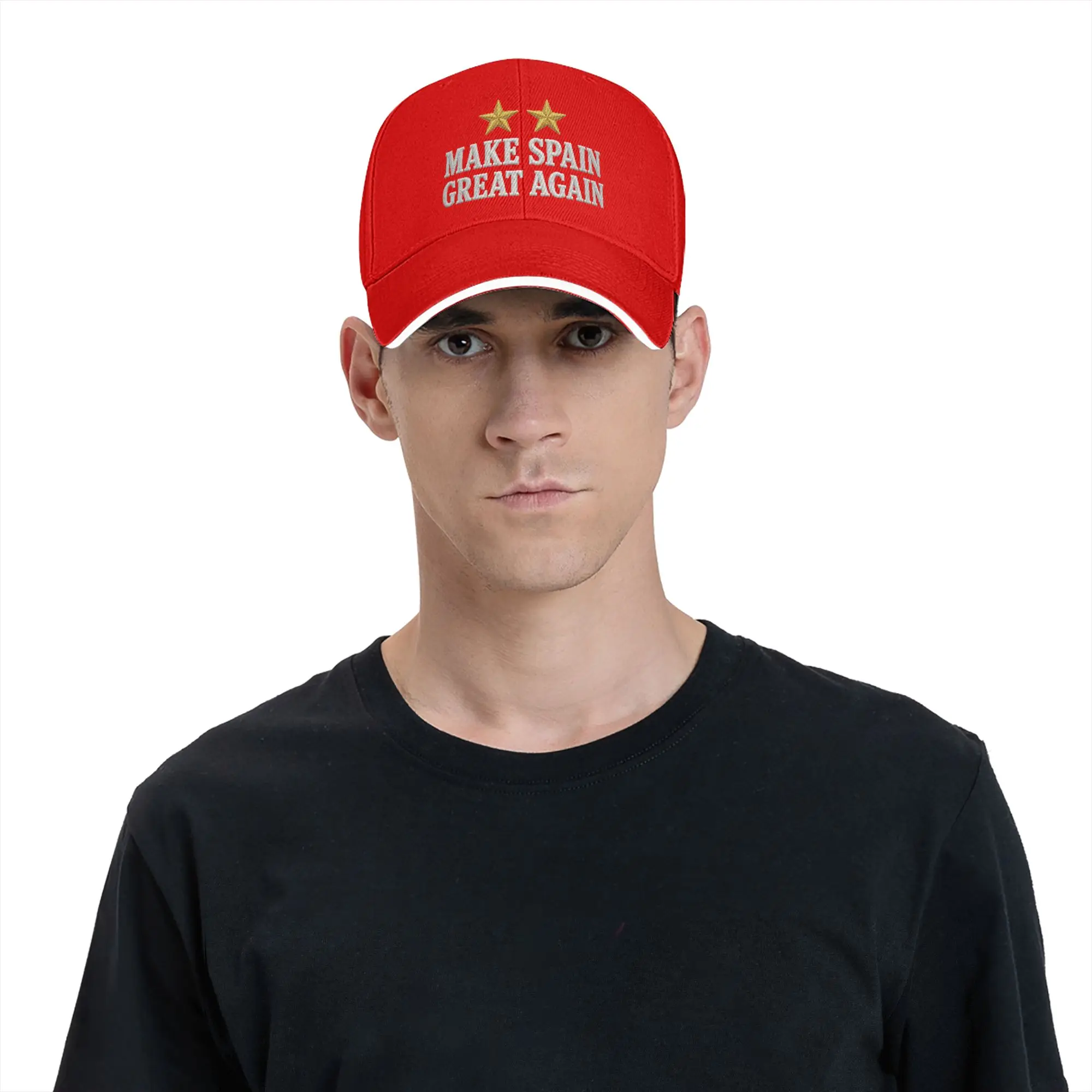 Make Spain Great Again  Golf Hat Outfits Vintage  Sun Cap For Unisex Golf Headewear  Adjustable Fit
