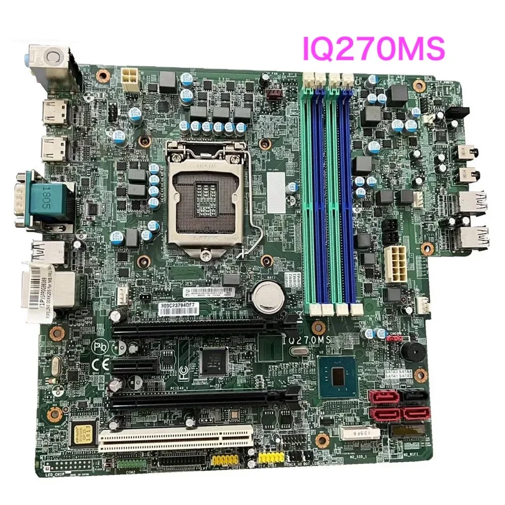 

Подходит для Lenovo Thinkcentre M910S M910T, материнская плата IQ270MS LGA 1151, материнская плата DDR4, 100% протестирована, ОК, полностью работает