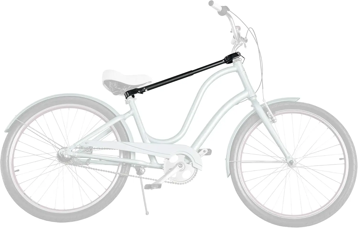 Universal 2-Bike Rack with Adapter Bar for Sedans, SUVs, and More - Easy Install & Secure Transport