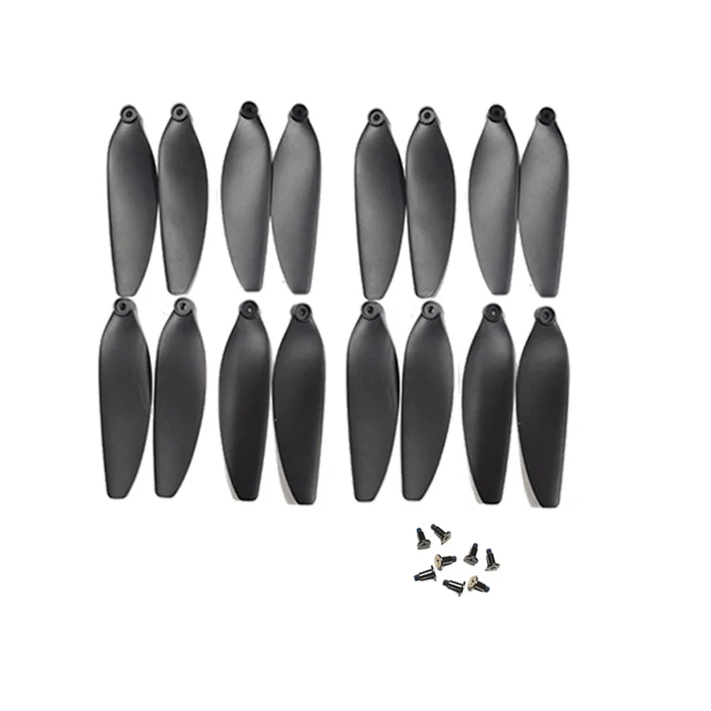 16PCS SG907 MAX Propeller Props Maple Leaf Wing Spare Part with Screws for RC Drone SG907Max Blade Accessory