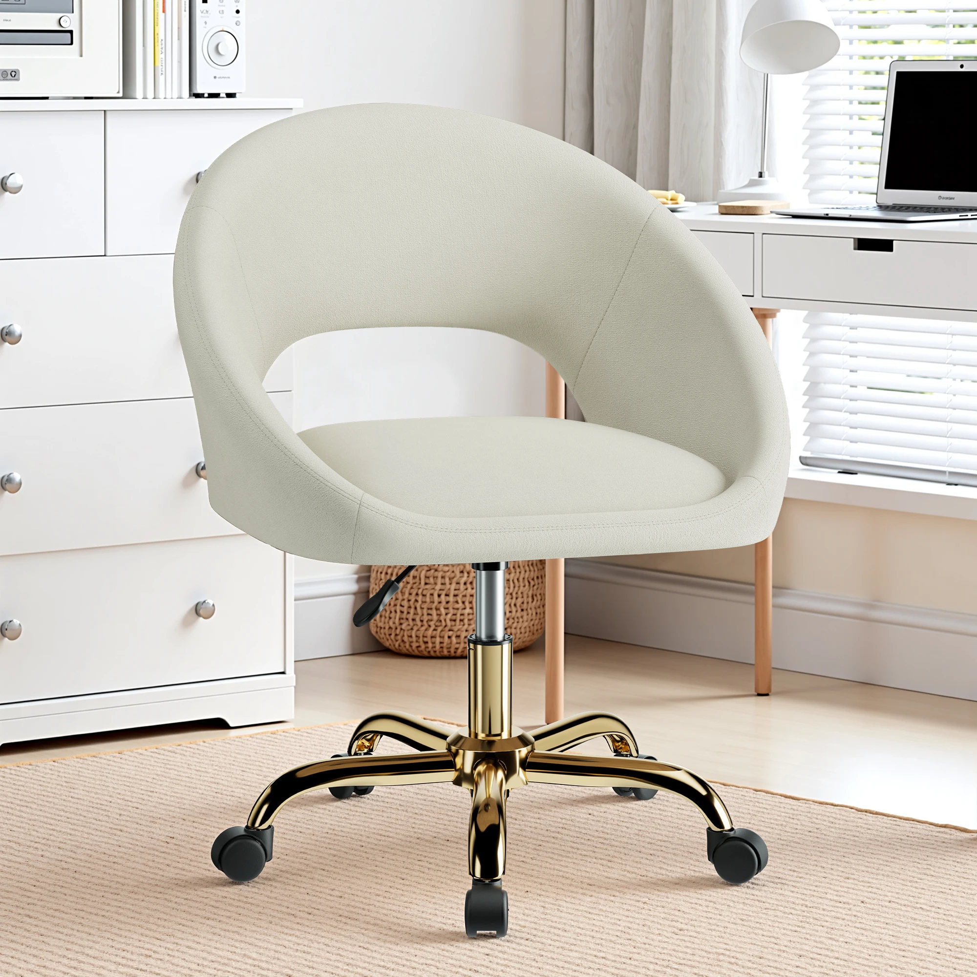 Office Furniture Suppliers - Krzesło biurkowe KERDOM z regulowanymi obrotowymi