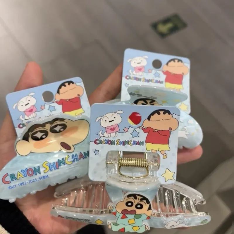 

Crayon Shin-chan Hair Accessories Cute Cartoon Medium Size Grip Hair Accessories New Fashion Originality Delicate Headwear Gifts