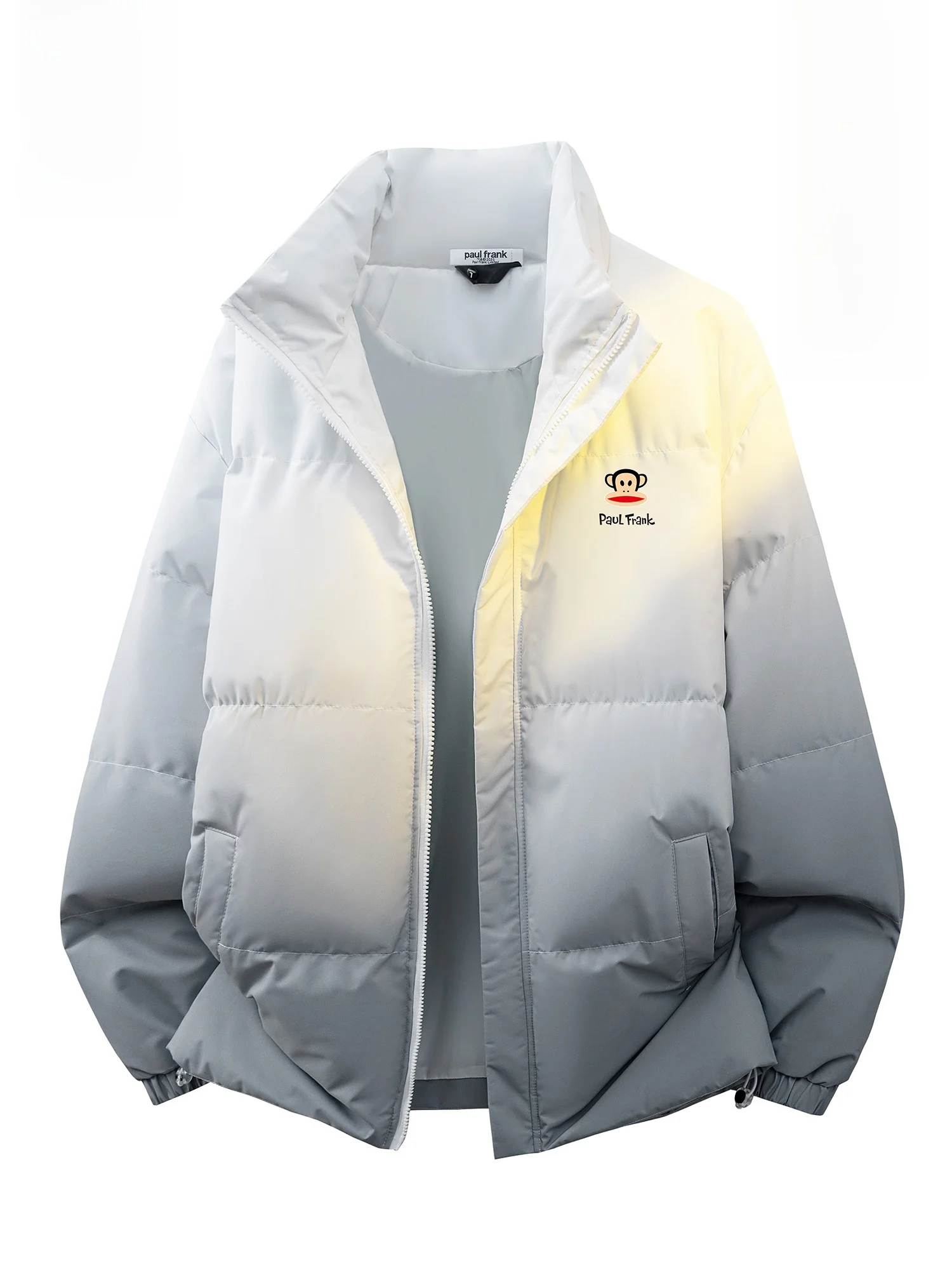 

PaulFrank Thiened Cotton Jaet Men's Loose Bread Sle Stand Collar Winter Coat Warm Youth Faion Casual Polyester Fiber