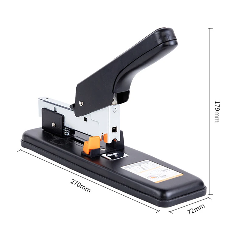 Heavy Duty Stapler Machine Commercial Hand-held Adjustment 100 Sheet School Office Binding Supplies