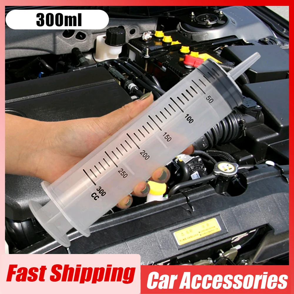 

1pc Universal Car Brake Oil Pipe Syringe Auto Vacuum Oil Fluid Extractor Car Manual Pump Extractor Tool Car Tool Accessories