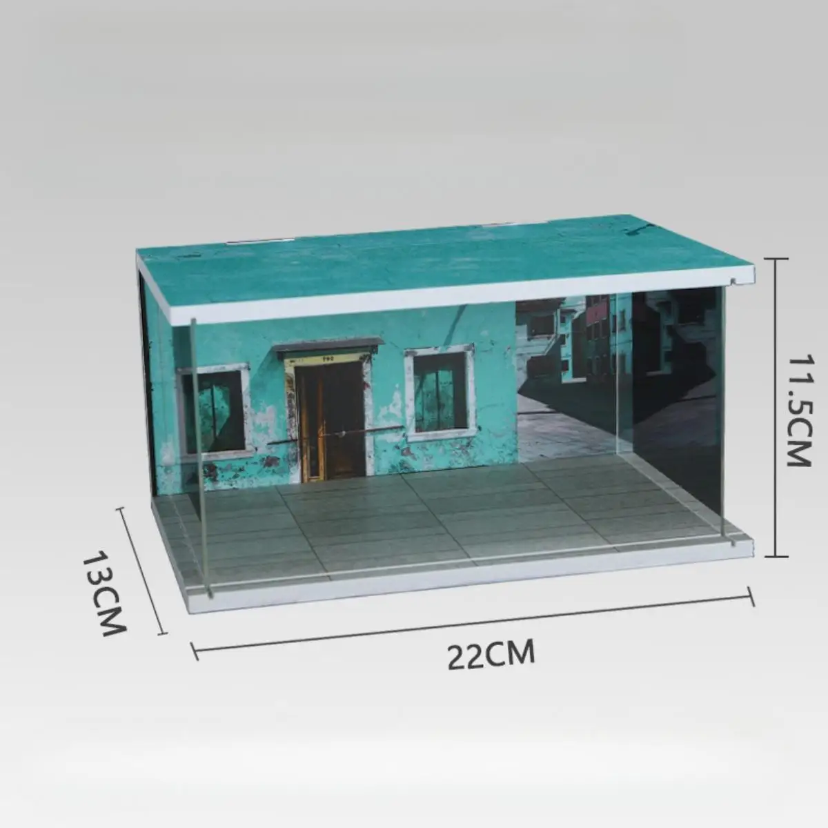 1/32 Parking Lot Display Case Protective Model Car Garage for Cabinet Cars