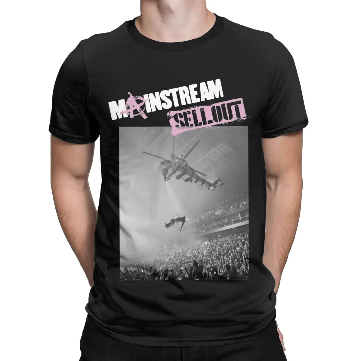 Men's T-Shirt Mainstream Sellout Machine Gun Kelly Leisure Pure Cotton Tees Short Sleeve T Shirts O Neck Tops 6XL