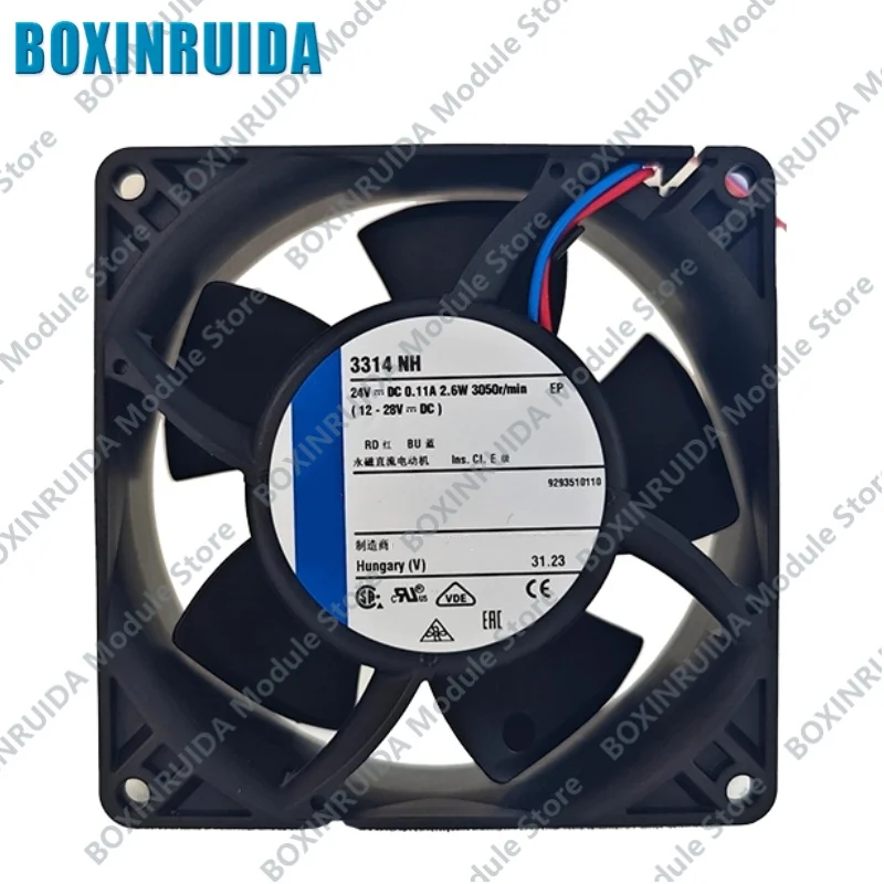 Brand new original 3314NH cooling fan compact axial flow fan DC24V 0.11A 2.6W