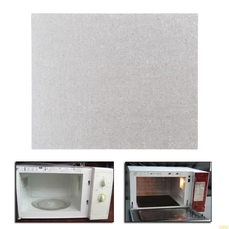 A0NC 5Pcs Mica Plate Sheets Microwave Oven Replace Part 120x150mm Universal For Midea