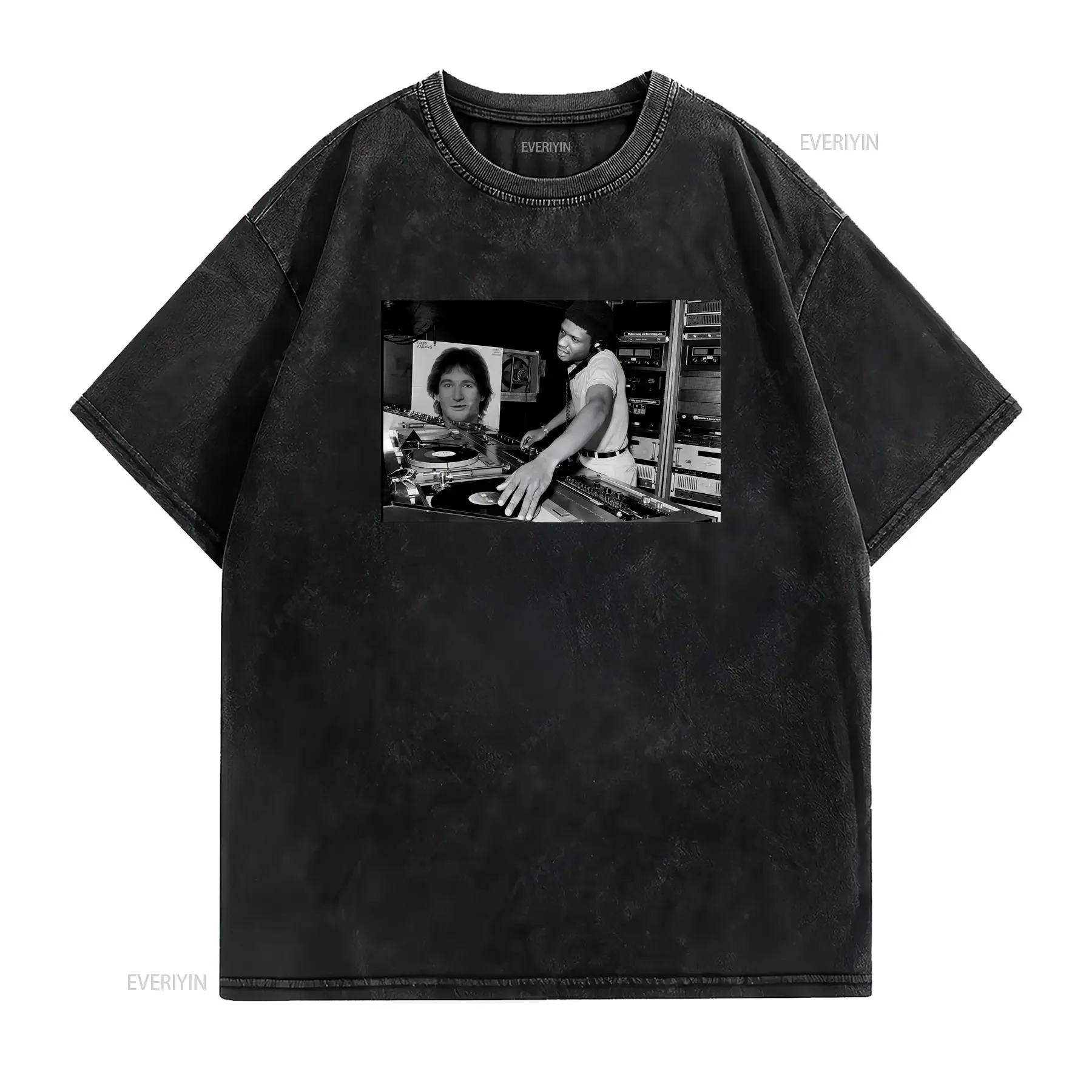 Vintage DJ Larry Evans Paradise Garage Hip Hop T Shirt Size S M L XL 2XL vintage Washed Top For Everyday Wear designer clothes