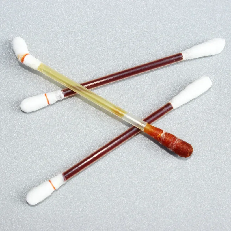 Disposable Iodophor Alcohol Disinfection Cotton Swabs Care Supplies for Disinfect Wounds and Clean Outdoor Survival Emergency