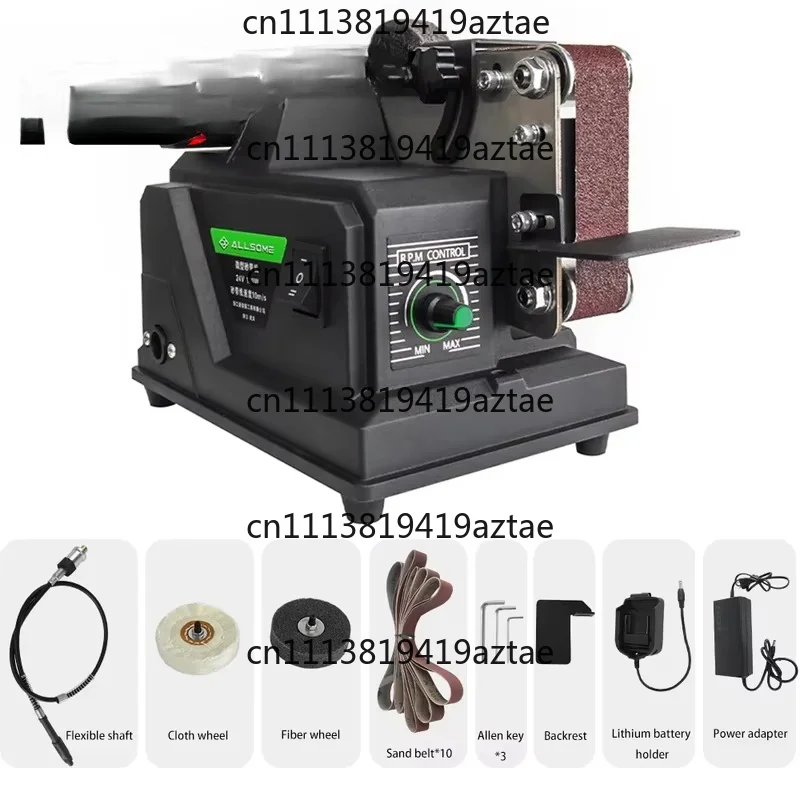 Mini Electric Belt Sander for Machinery & Industrial Equipment