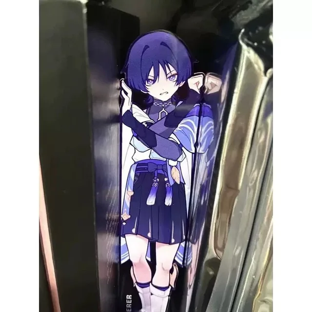 Genshin Impact figurki Anime stojak Balladeer Model figurka ozdoba dekoracja stołu dzieci przyjaciele prezent kolekcja zabawek