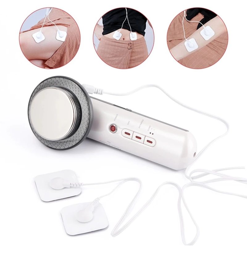 Masseur portatif de sculpture corporelle EMS avec chauffage infrarouge et Vibration sonique pour le raffermissement et la relaxation de la peau