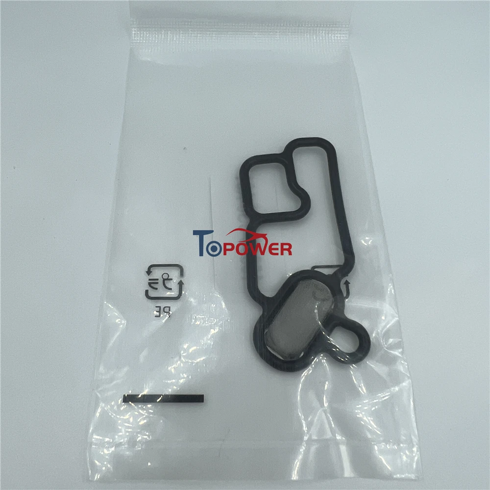 15815-5G0-A01 VVT Variable Timing Spool Solenoid Valve Gasket Filter for Acuraa MDX RLX TLX RDX Hondaa Accord Crosstour