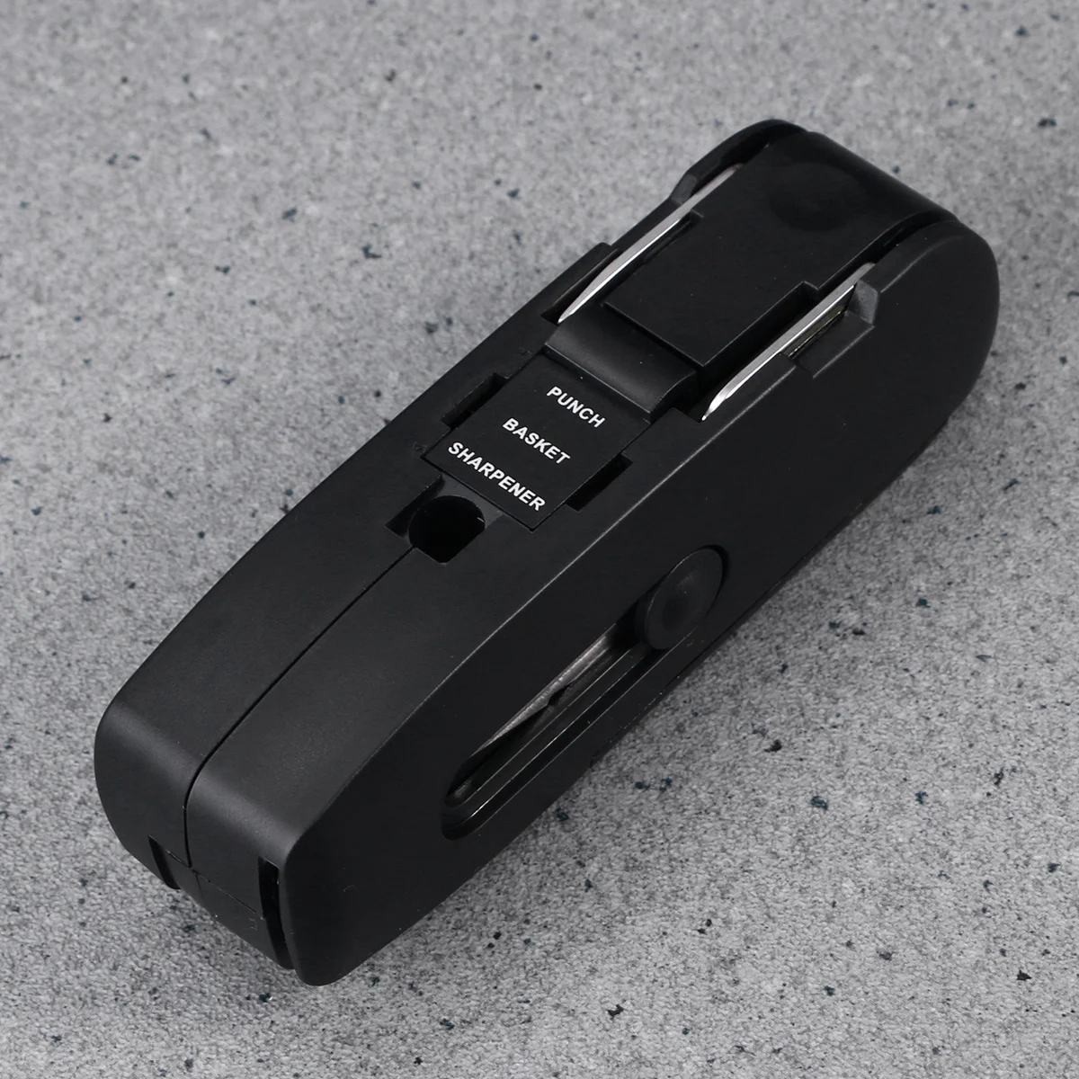 

Multifunctional Stationery Set Black Portable Office Tools For Camping Travel Includes Screwdriver Pliers Cutter Pencil