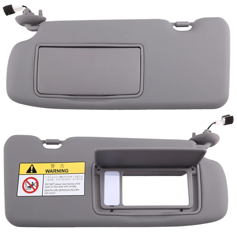 

AUTO Sun Visor Gray 83230-TLY-H11ZB 83280-TLY-H11ZB For Honda CRV CR-V 2017-2021 W/Mirror Light Left Right