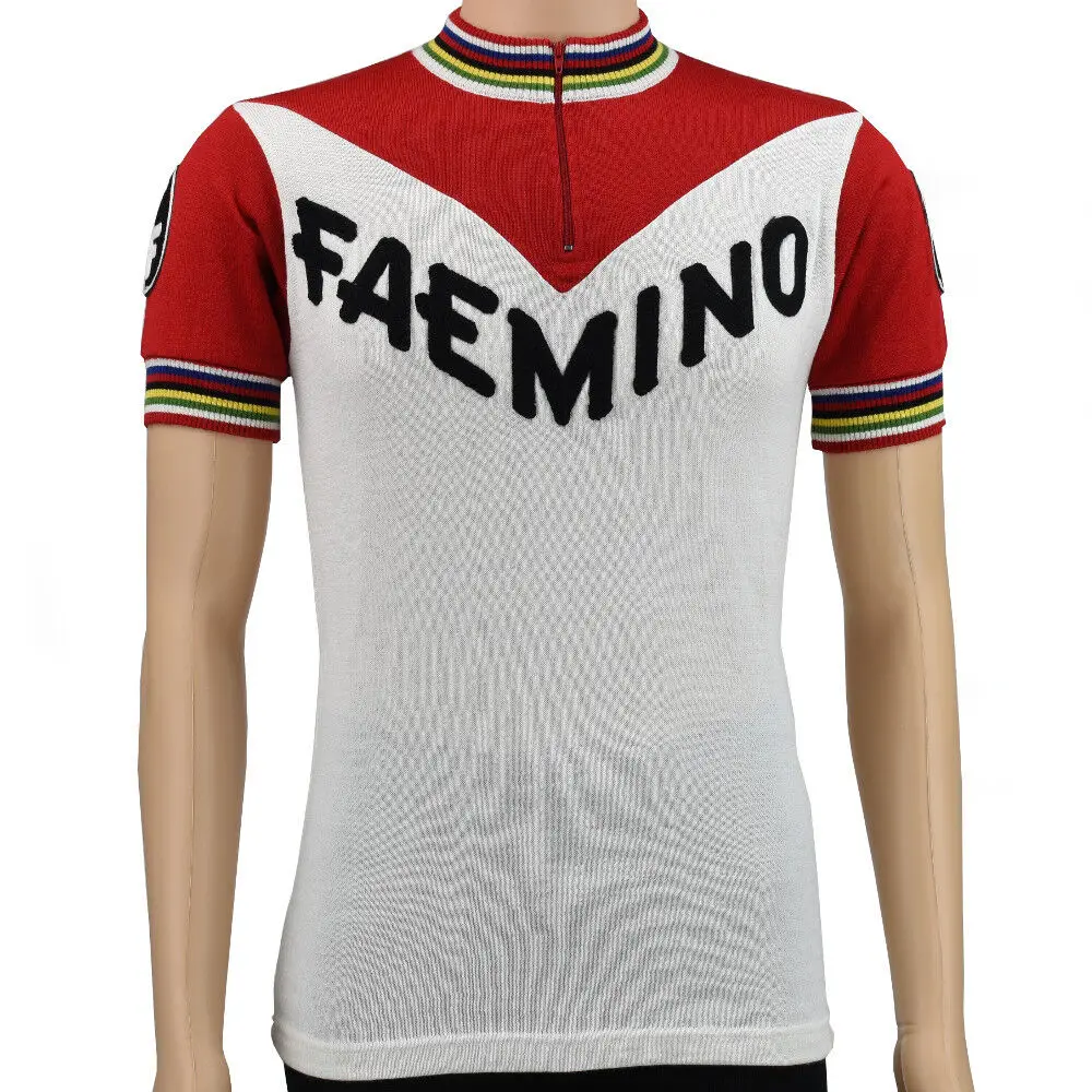 Faemino Merino Wool Cycling Jersey - VV Classics Retro