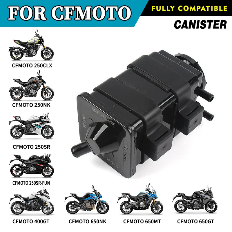 ل CFMOTO 250SR-FUN علبة 250SR NK CLX 400GT 650NK MT GT خزان الكربون علبة دراجة نارية الملحقات الأجزاء الأصلية
