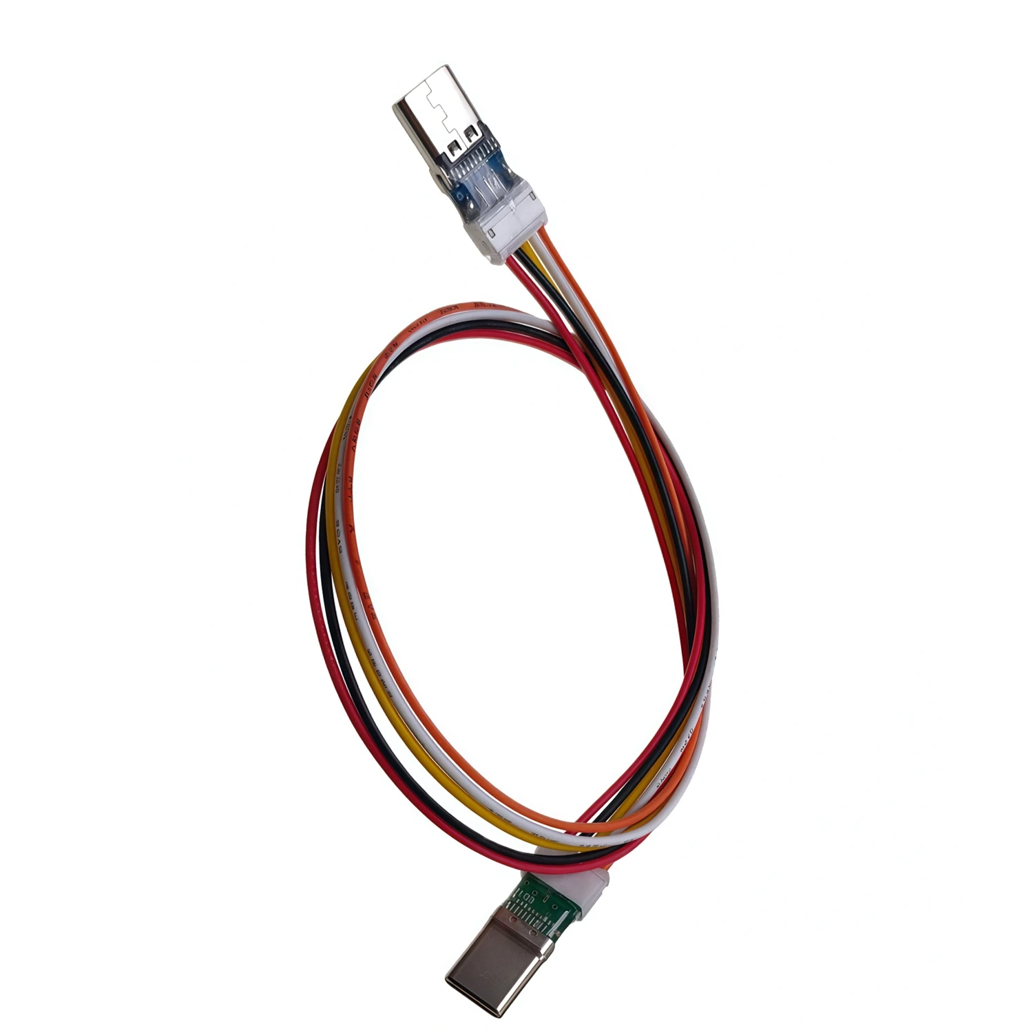 2PCS Type-c male to female amd male to male Can be delivered to any configuration ZH1.5 5/pin 0.1M/0.3M/0.5M/1M long 28AWG cable