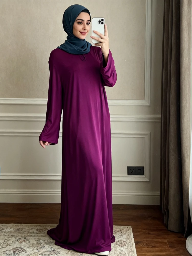 

Formal Muslim Abaya Dress Women Prayer Garment Kimono Caftan Moroccan Kaftan Islamic Clothing Turkey Ramadan Prayer Hijab Dress