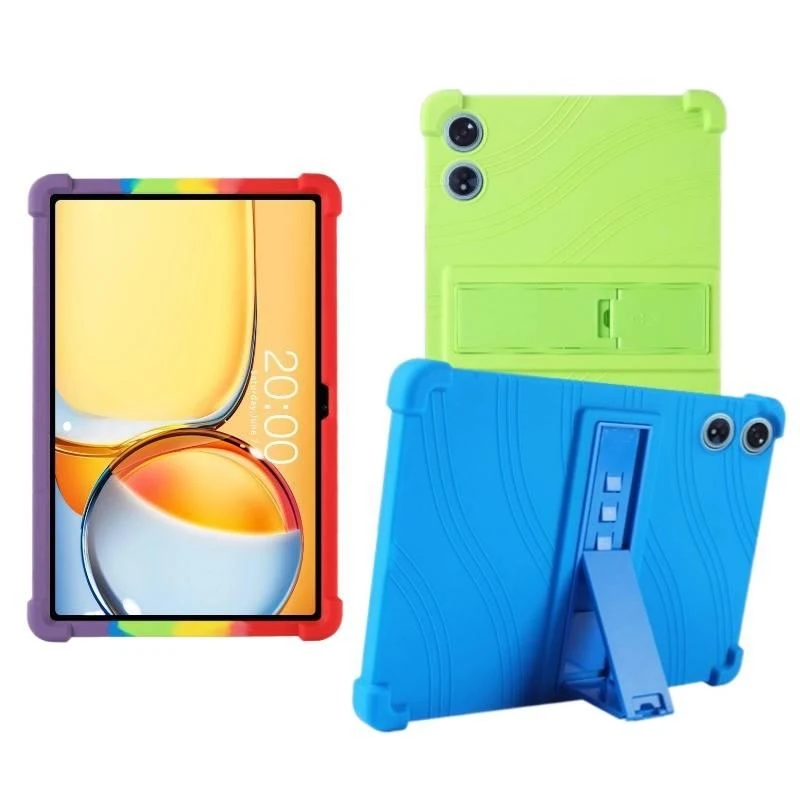 Heavy Duty Shockproof Case for Teclast P50 AI 11, Thick Full Coverage Bumper with Kickstand, Multiple Colors
