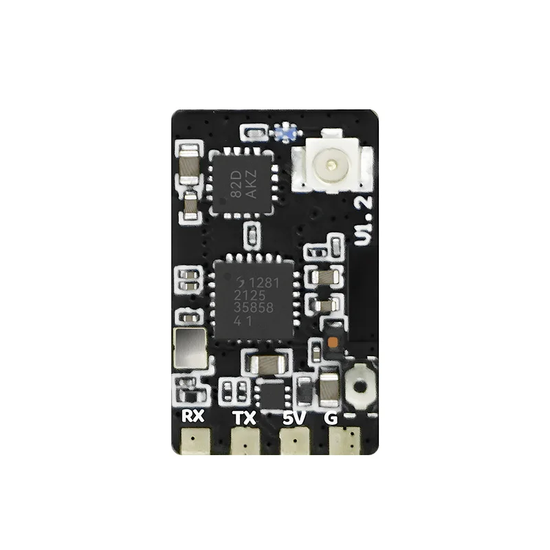 Sequre-receptor de antena única Elrs 2,4 ghz Rx, Dron de carreras Fpv, ala fija, tamaño pequeño, larga distancia, alta frecuencia de actualización baja