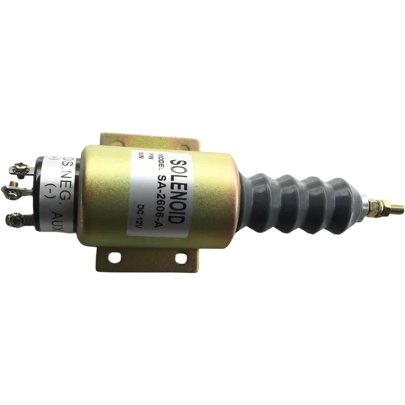 미쓰비시 믹서 트럭 SA-2969-A SA-5174-12 용 12V 정지 솔레노이드 밸브 SA-2606-A 2001-12E3U1B2S2 2001-12E2U1B2A