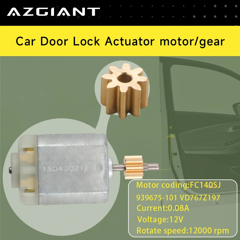 Car Door lock with adjusting motor VD767Z197 12V Gears 8T Disassembly Tool For Land Rover Discovery Sport L550 L550MY 2.0L LR5