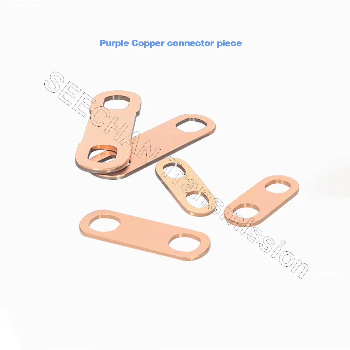 T2 Pure Purple Copper For Lithium Battery Connection Plate Motor Overcurrent Copper Bar Thickness 1/1.5/2mm  10x20mm - 60x75mm