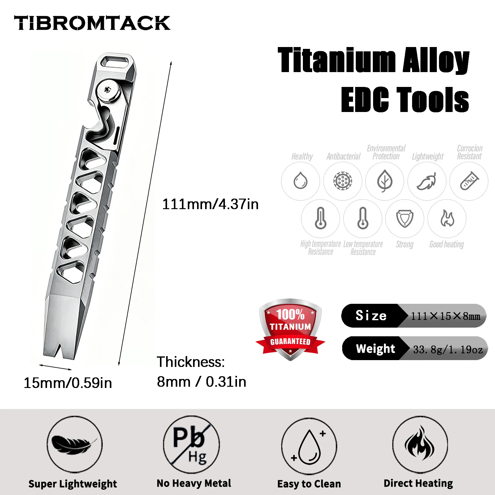 TIBROMTACK เครื่องมือ EDC อเนก - Edc Every Day Carry おもちゃ บทวิจารณ์และราคา
