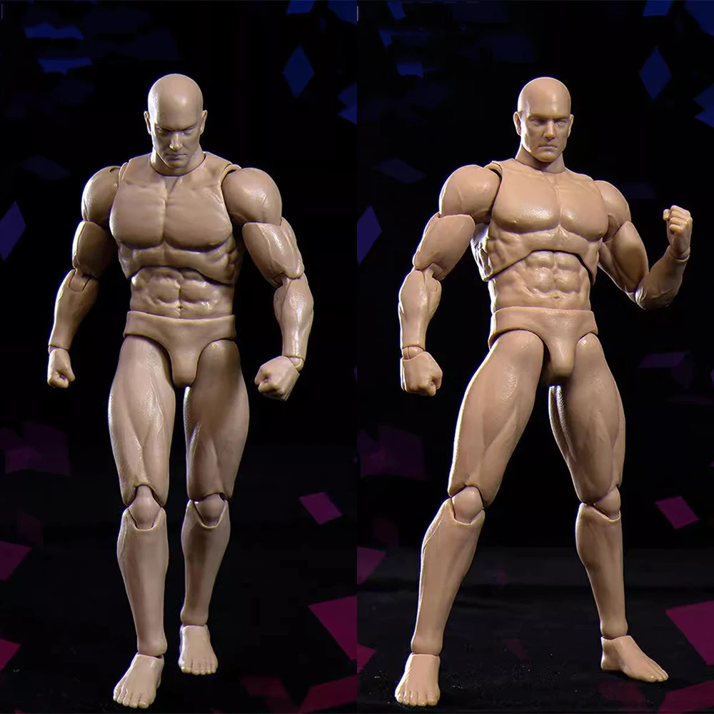 In Stock VTOYS BMS 1/12 Scale Strong Muscular Male Joint Flexible Body 6inch Action Figure Doll For Fans Best Gifts