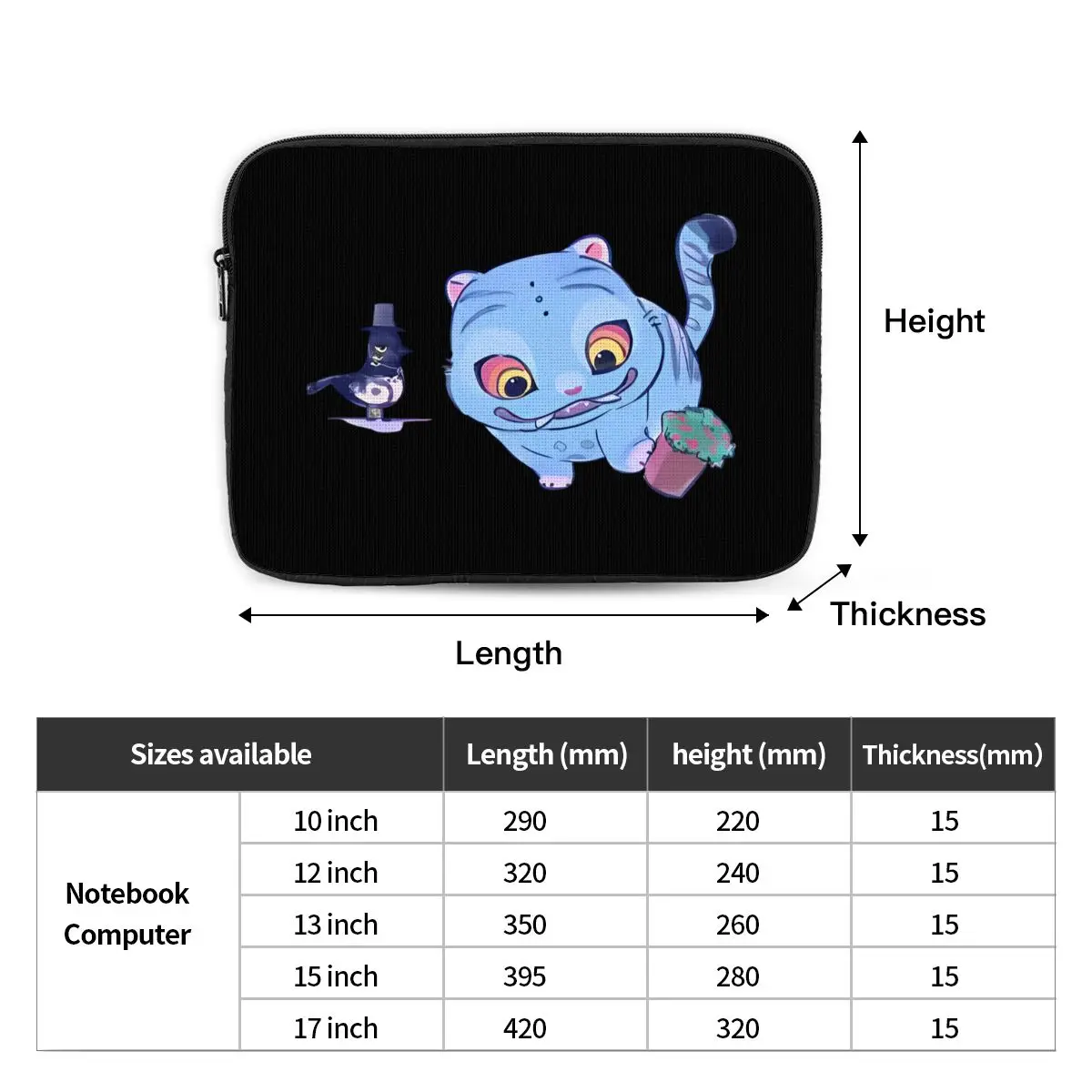 Derpy Play With Pot funda con forro para portátil para Macbook Air Pro KPop Demon Hunters funda para portátil bolsa a prueba de golpes