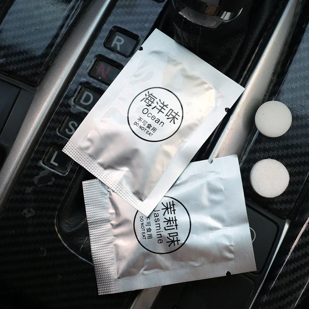 Car Air Fresheners Refills Cars Air Vent Clip Replacement Set Pads Solid Fragrance Scent Air Freshener Refill Tablets Deodorizer