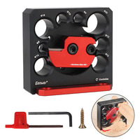 8 Holes Electric Drill Milling Device Wooden Round Rod Planer Woodworking Tools CNC 8mm-20mm Adjustable Dowel Maker Jig Kit