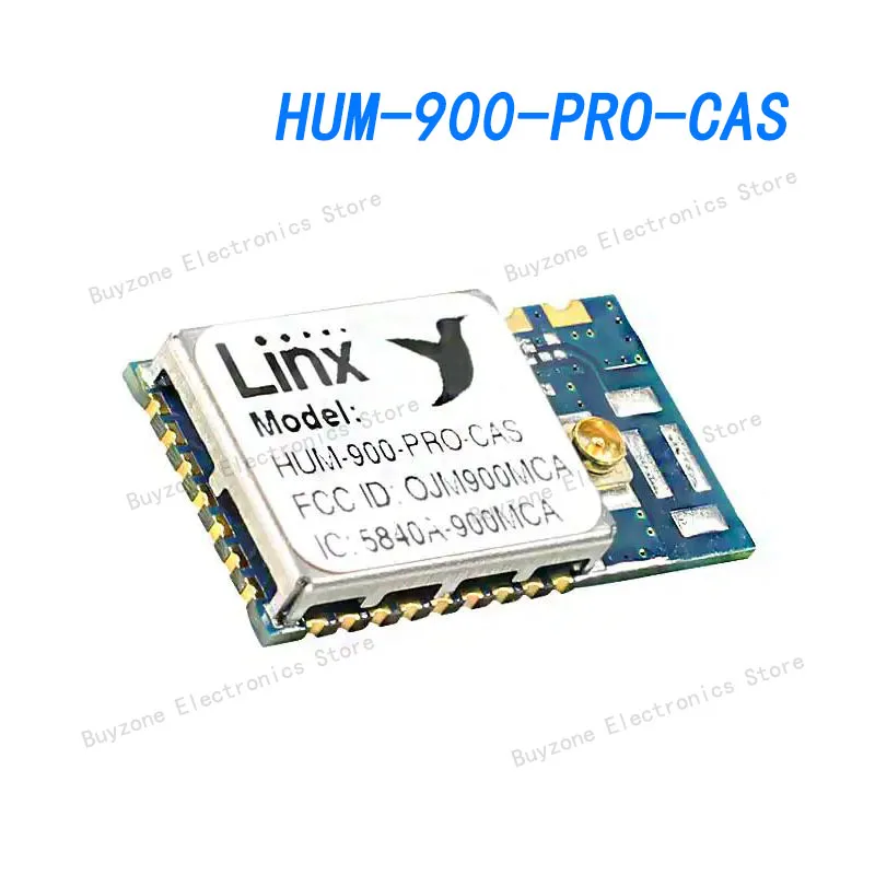 

HUM-900-PRO-CAS Proprietary Transceiver Module 915MHz Antenna Not Included