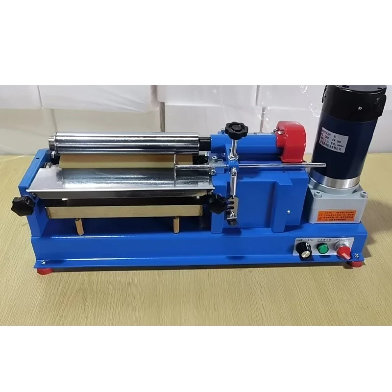 Witte Latex Lijm Coating Machine GL-F108 Leer Papier Shell Roller Montage Machine