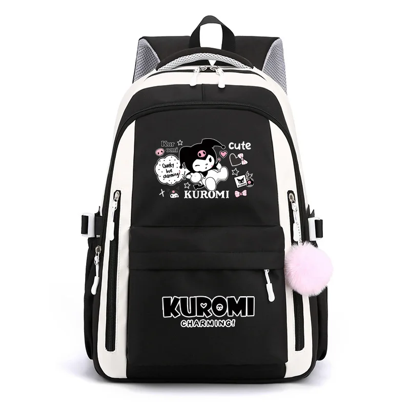 Kulomi Melody Backpack Female Lovely Primary and Middle School Students Large Capacity Schoolbag