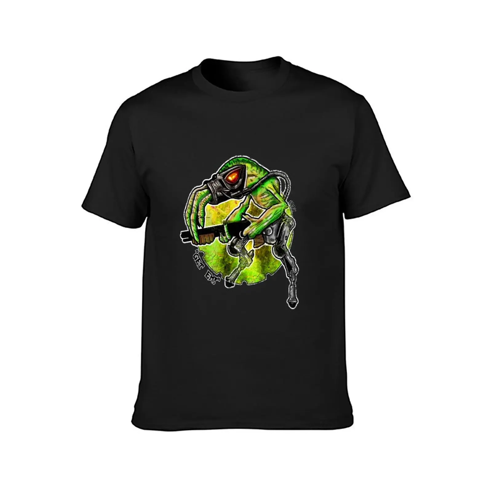 Slig. Abe's Oddysee T-Shirt heavyweights hippie clothes summer clothes plain white t shirts men