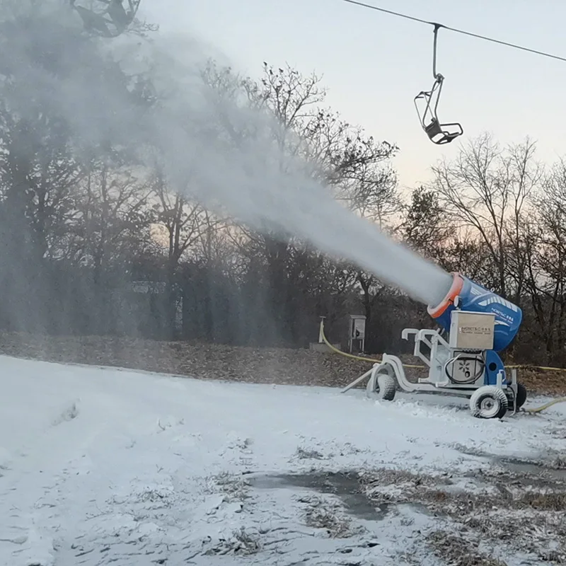 

High Output Snow Making Machine Good Snow Quality Winter Movable Automatic Snow-making Equipment Snow Making Machine for Mexico