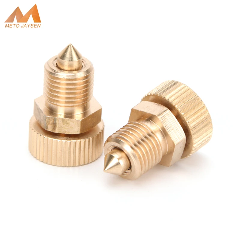 Safety Bleeder Valve Spare Parts 3-Stage Pump Replacement Kit High Pressure Air Bleed Screw Copper 30Mpa 300bar 4500psi 2pcs/set