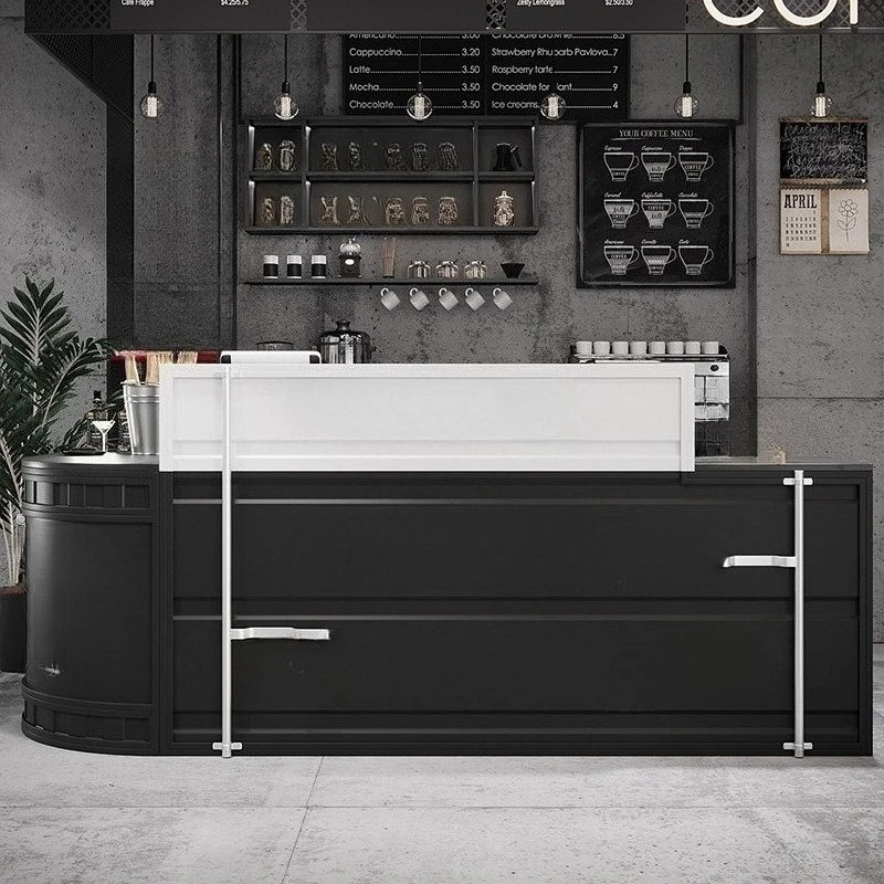 

Бар в индустриальном стиле, бар, касса, чай с молоком, магазин барбекю, креативная стойка регистрации, тренажерный зал, бильярдный зал, ночной клуб