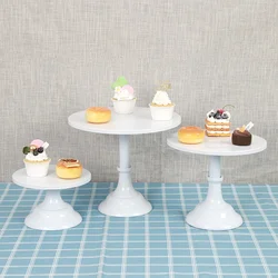 Metal Cake Stand,Dessert Table Display Rack,Wedding Cakes Tray Stand,Tea Break&Afternoon Tea Party Cake Plate,20/25/30cm