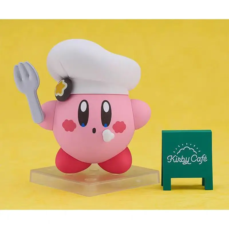 

GSC 2598 2599 Kirby Waddle Dee Kirby Cafe Ver. Anime Action Figure PVC Collectible Model Toy