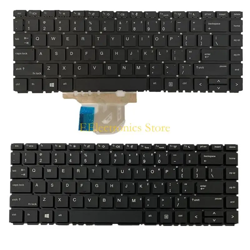 B03C for HP Book 440 445 440 G7 445 LAPTOP US US Presection English Keyboard