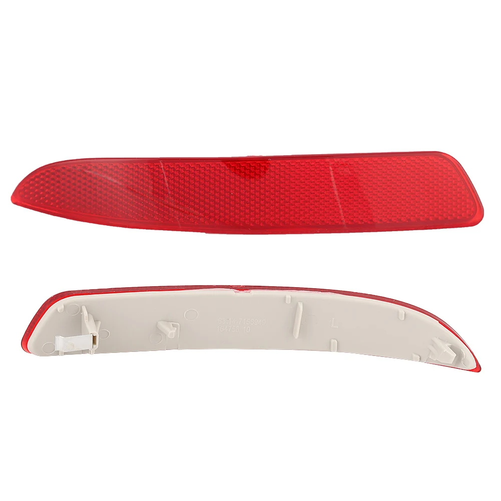 

Красный отражатель заднего бампера 63217158949 63217158950, подходит для E70 X5 2007-2013, часть отражателя заднего бампера