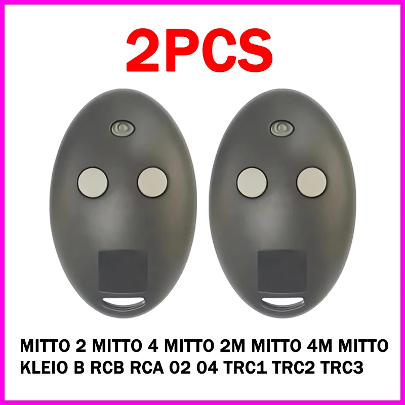 MITTO 2 4 Remote Control MITTO2M MITTO4M B RCB 02 04 TRC1 TRC2 TRC3 Garage Door Opener Remote Control Hand Transmitter 433.92MHz