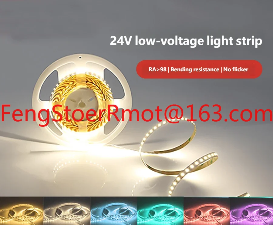 Flow 24V 8mm 120LED 3000K 4000K 6000K SMD2835 LED intelligent strip light