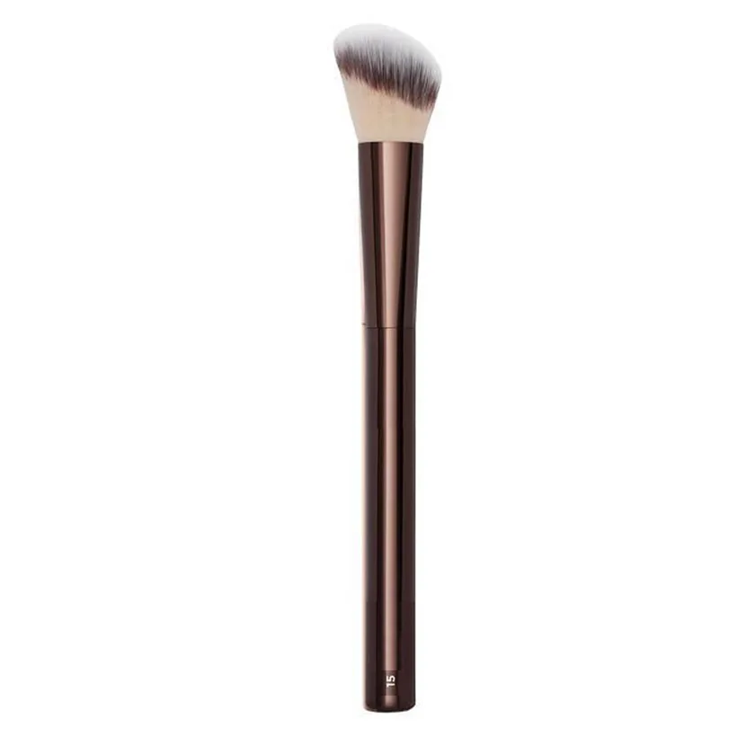 No. 15 Hourglass Blush Brush Angled Contour Blush Stippling Brush Cheeks Cream Liquid Blushes Makeup Brushes Cream Blush Brush