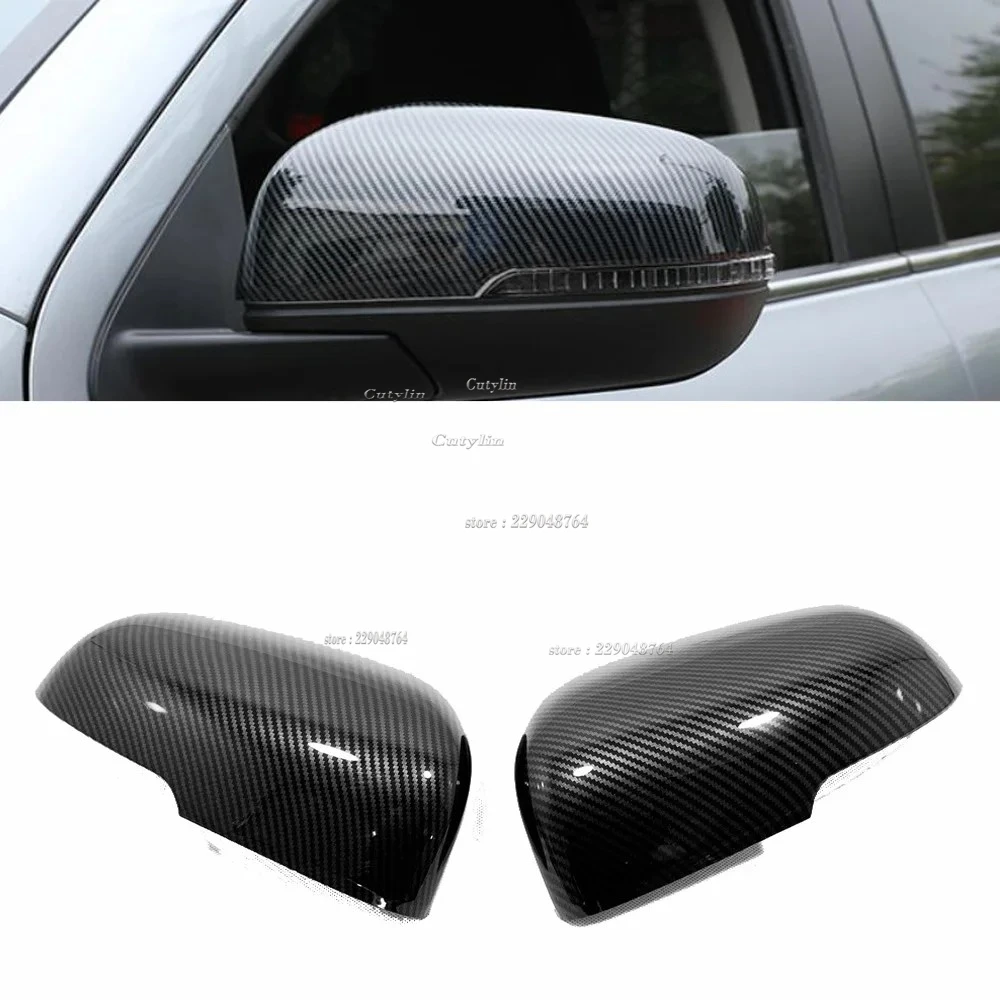 For Great Wall Cannon GWM Poer Ute 2019-2022 Chrome Rear View Side Door Mirror Cover Trim Protection Cap Accessories Car Styling